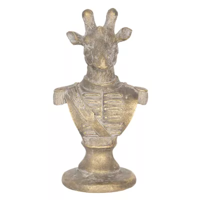 Clayre & Eef Dekoration Giraffe 11x10x21 cm
