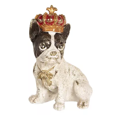 Clayre & Eef Dekoration Hund 8x6x11 cm