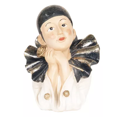 Clayre & Eef Dekoration Clown 12x12x16 cm