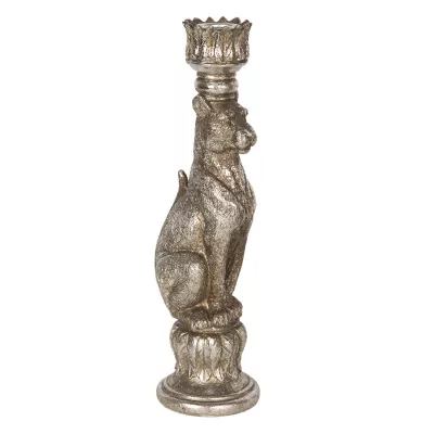 Clayre & Eef Kerzenständer Tiger 25x8x7 cm