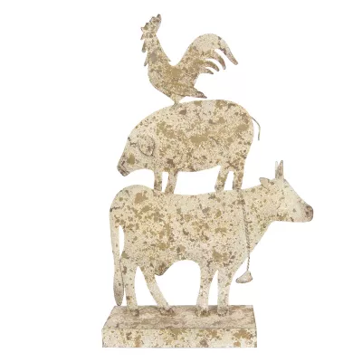 Clayre & Eef Dekoration Tiere 35x10x55 cm