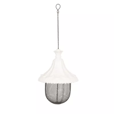 Clayre & Eef Vogel Fressnapf 18x18x15 cm
