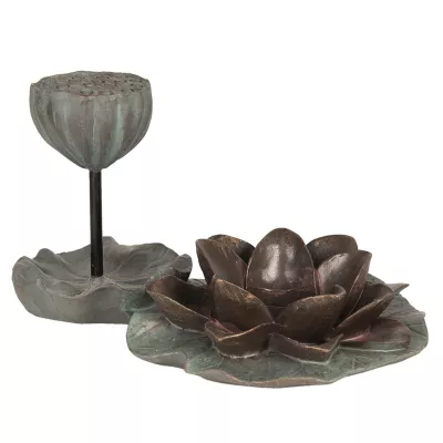 Clayre & Eef Dekoration Teelichthalter 26x17x14 cm
