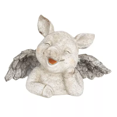 Clayre & Eef Dekoration Schwein» 21x11x15 cm