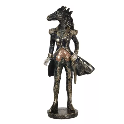 Clayre & Eef Dekoration Pferd 12x10x26 cm