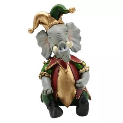 Clayre & Eef Dekoration Elefant 14x11x18 cm