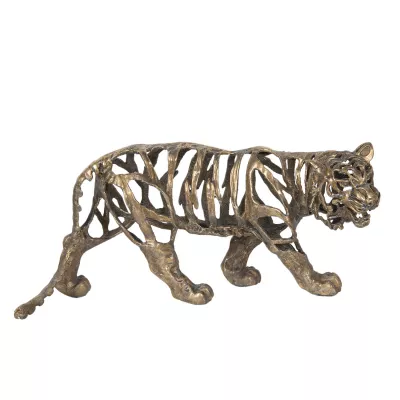 Clayre & Eef Dekoration Tiger 45x15x19 cm