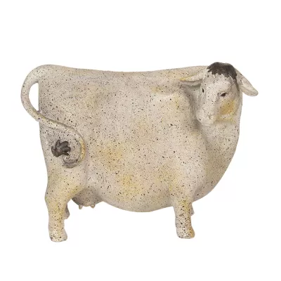 Clayre & Eef Dekoration Kuh 27x15x22 cm