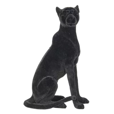 Clayre & Eef Dekoration Leopard 13x8x21 cm