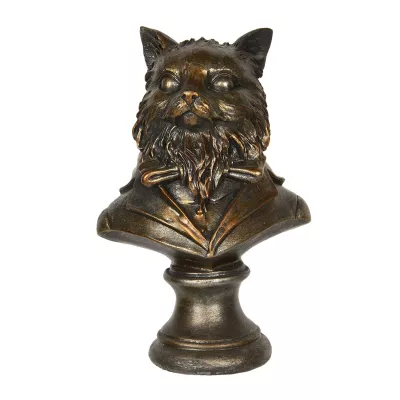 Clayre & Eef Dekoration Wolf 13x8x20 cm