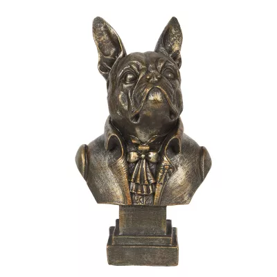 Clayre & Eef Dekoration Hund 14x11x15 cm