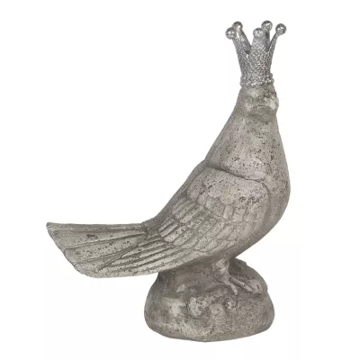 Clayre & Eef Dekoration Vogel 19x10x24 cm