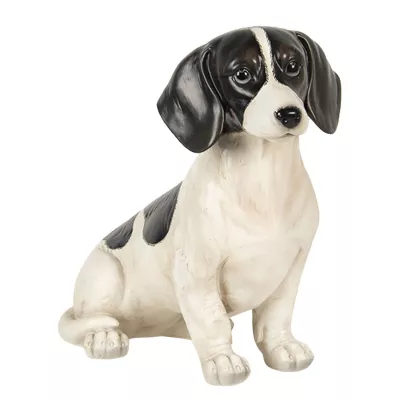 Clayre & Eef Dekoration Hund sitzend 37x17x32 cm