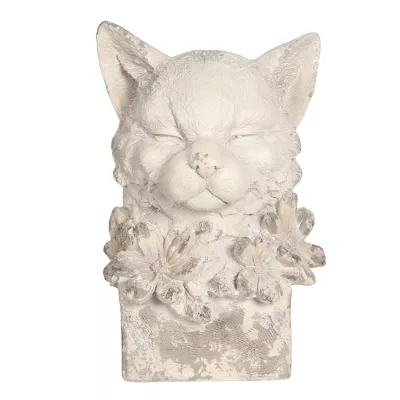 Clayre & Eef Dekoration Katze 31x26x50 cm