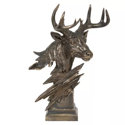 Clayre & Eef Dekoration Hirsch 19x24x41 cm