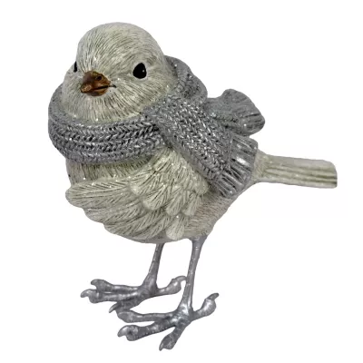 Clayre & Eef Dekoration Vogel 12x9x11 cm