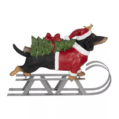 Clayre & Eef Dekoration Hund» 40x10x28 cm