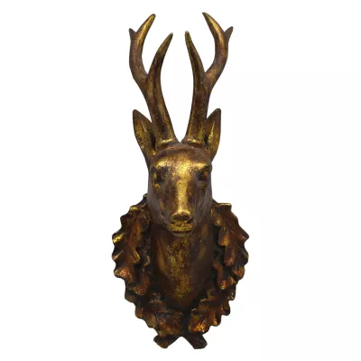 Clayre & Eef Dekoration Hirsch 13x12x30 cm