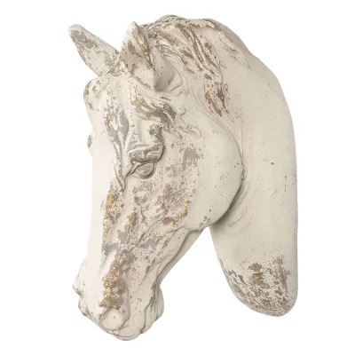 Clayre & Eef Dekoration Pferd 32x16x45 cm