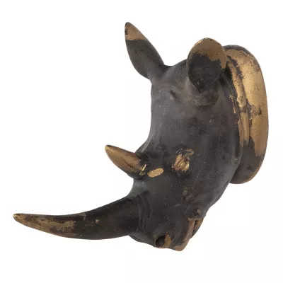 Clayre & Eef Dekoration Nashorn 25x16x32 cm