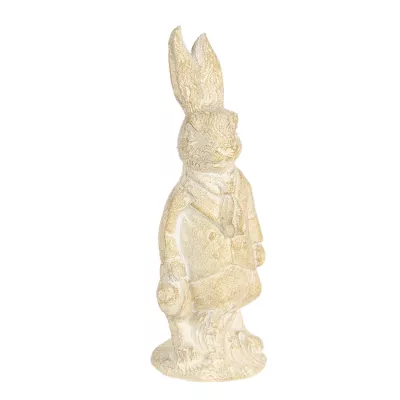 Clayre & Eef Dekoration Kaninchen 4x4x11 cm