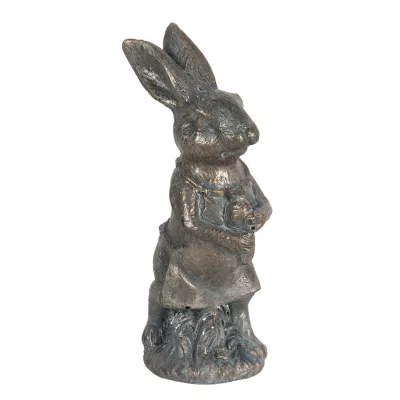 Clayre & Eef Dekoration Kaninchen 4x4x11 cm