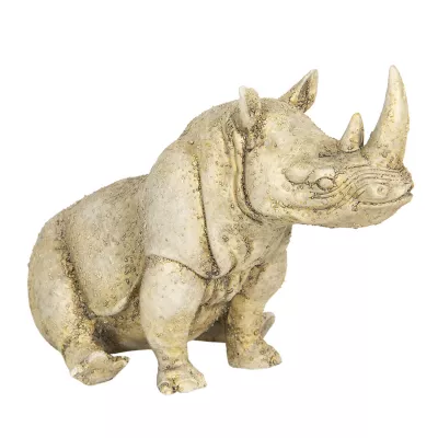 Clayre & Eef Dekoration Nashorn 27x15x17 cm