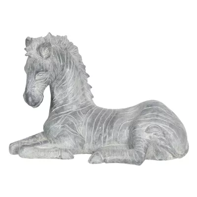 Clayre & Eef Dekoration Zebra 40x18x27 cm