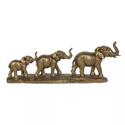 Clayre & Eef Dekoration Elefanten 45x9x17 cm