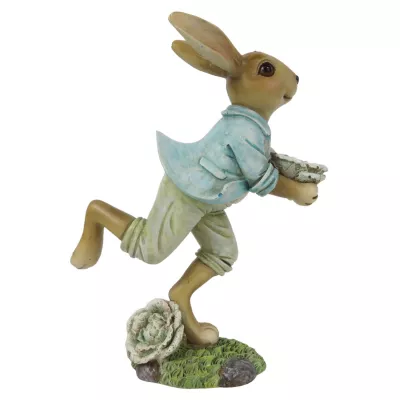 Clayre & Eef Dekoration Kaninchen 11x6x15 cm