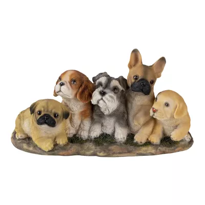 Clayre & Eef Dekoration Hunde 33x12x17 cm