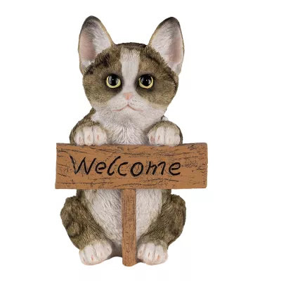 Clayre & Eef Dekoration Katze 12x9x19 cm