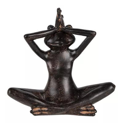 Clayre & Eef Decoration Frosch 15x6x14 cm