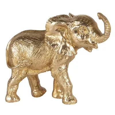 Clayre & Eef Dekoration Elefant 13x7x12 cm
