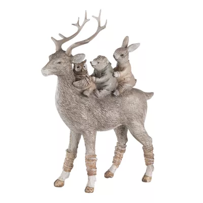 Clayre & Eef Dekoration Tiere 18x11x25 cm
