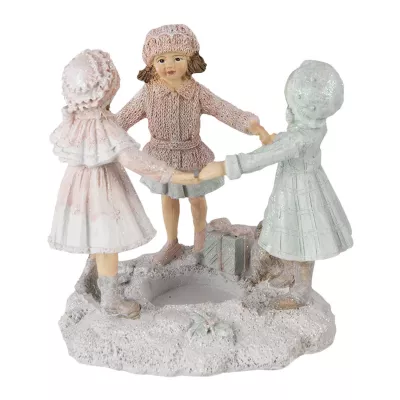 Clayre & Eef Dekoration Teelichthalter 13x12x13 cm