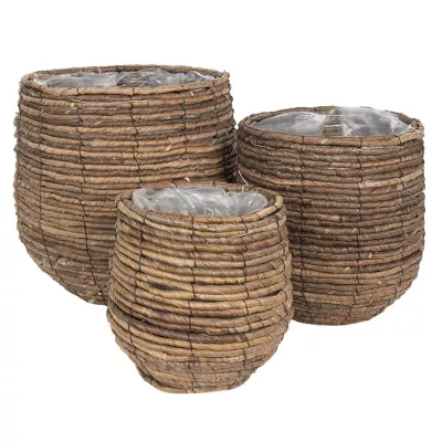 Clayre & Eef Blumentopfen (3) Ø 36x32/29x26/23x22 cm