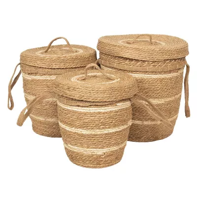 Clayre & Eef Korb (3) set (3) Ø 40x46 / Ø»