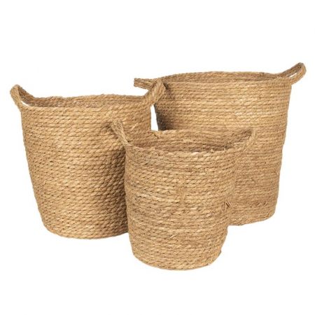 Clayre & Eef Korb (3) set (3) Ø 33x36 / Ø»