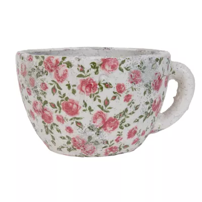 Clayre & Eef Blumentopf Ø 24x9x12 cm