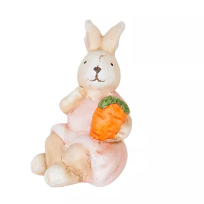 Clayre & Eef Dekofigur Hase 5x7x9 cm