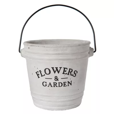 Clayre & Eef Blumentopf "Flowers & Garden" Ø 14x14 cm