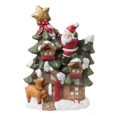 Clayre & Eef Santa 42x21x55 cm