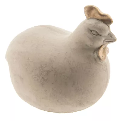 Clayre & Eef Dekoration Huhn 22x17x18 cm