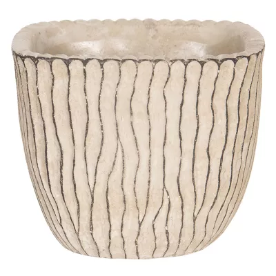 Clayre & Eef Blumentopf 15x15x13 cm