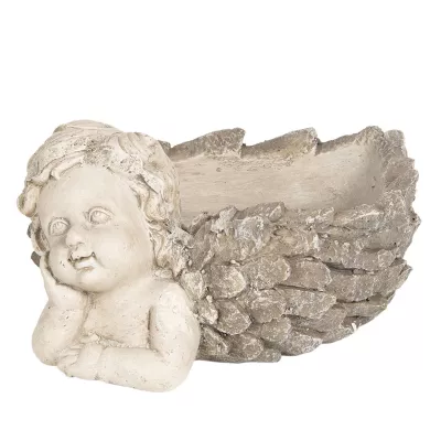 Clayre & Eef Blumentopf Engel 35x29x16 cm