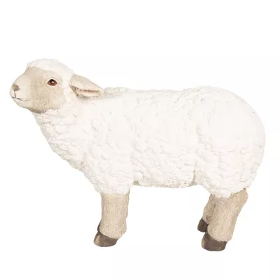 Clayre & Eef Dekoration Schaf 55x20x45 cm