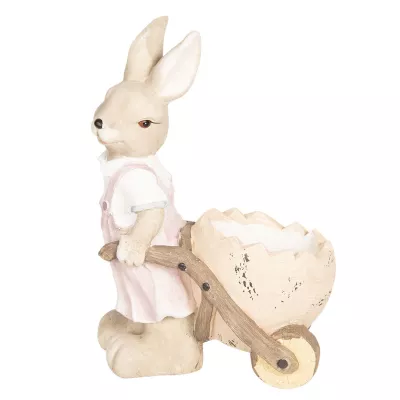 Clayre & Eef Dekoration Kaninchen 34x22x49 cm