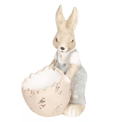 Clayre & Eef Dekoration Kaninchen 30x23x48 cm