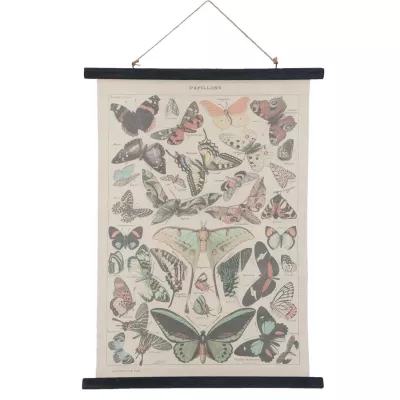 Clayre & Eef Wandkarte 55x2x75 cm